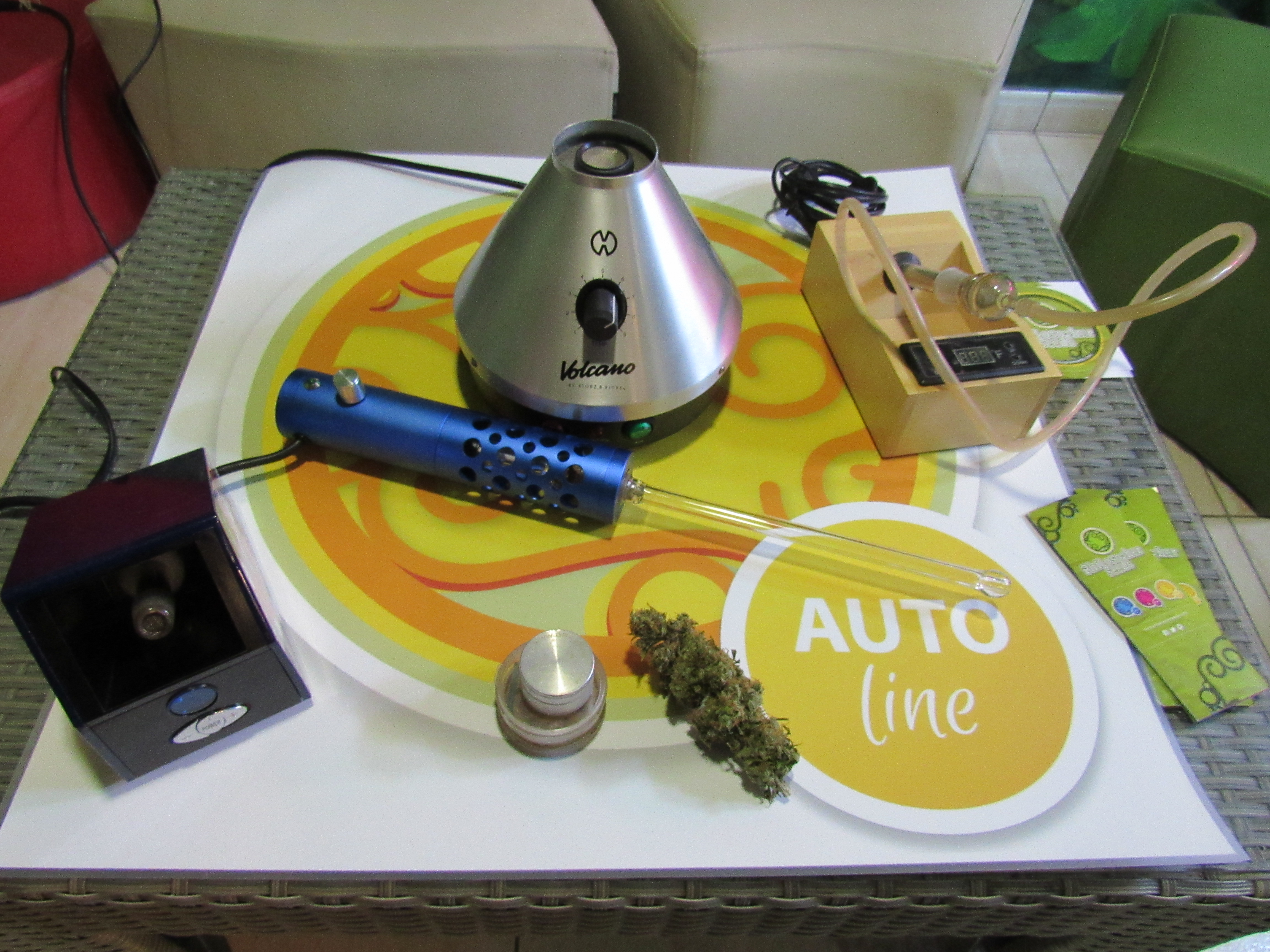 Vaporizar marihuana