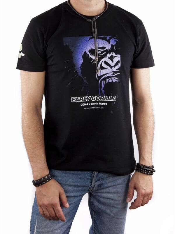 T-Shirt Homme Early Gorilla Philosopher Seeds