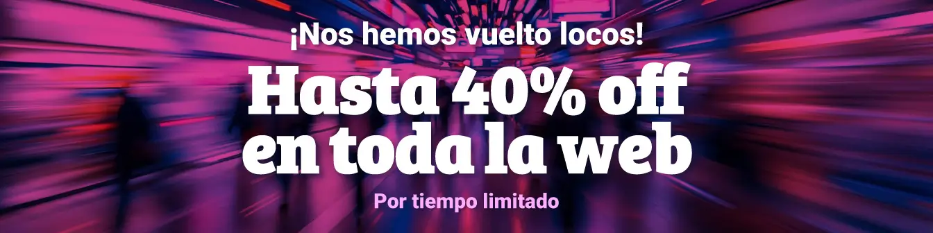 Locos hasta 40 dto tota la web
